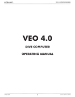 VEO 4.0 Dive Computer Manual VEO 4.0 Dive Computer Manual