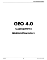 Geo 4.0 Manual | German
