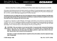 Data Plus 2 User Manual Addendum Data Plus 2 User Manual Addendum