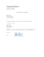 Declaration of Conformity Oceanic Fin